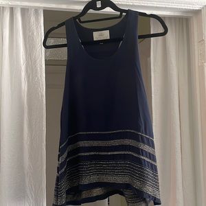 Madison Marcus beaded silk top